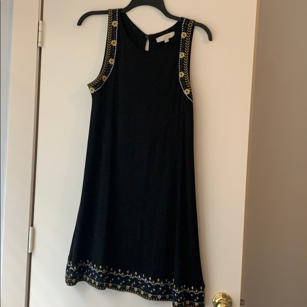 Loft Embroidered Dress